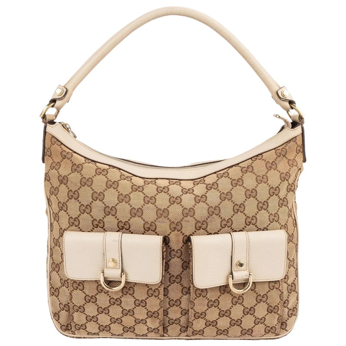 Hobo leather handbag