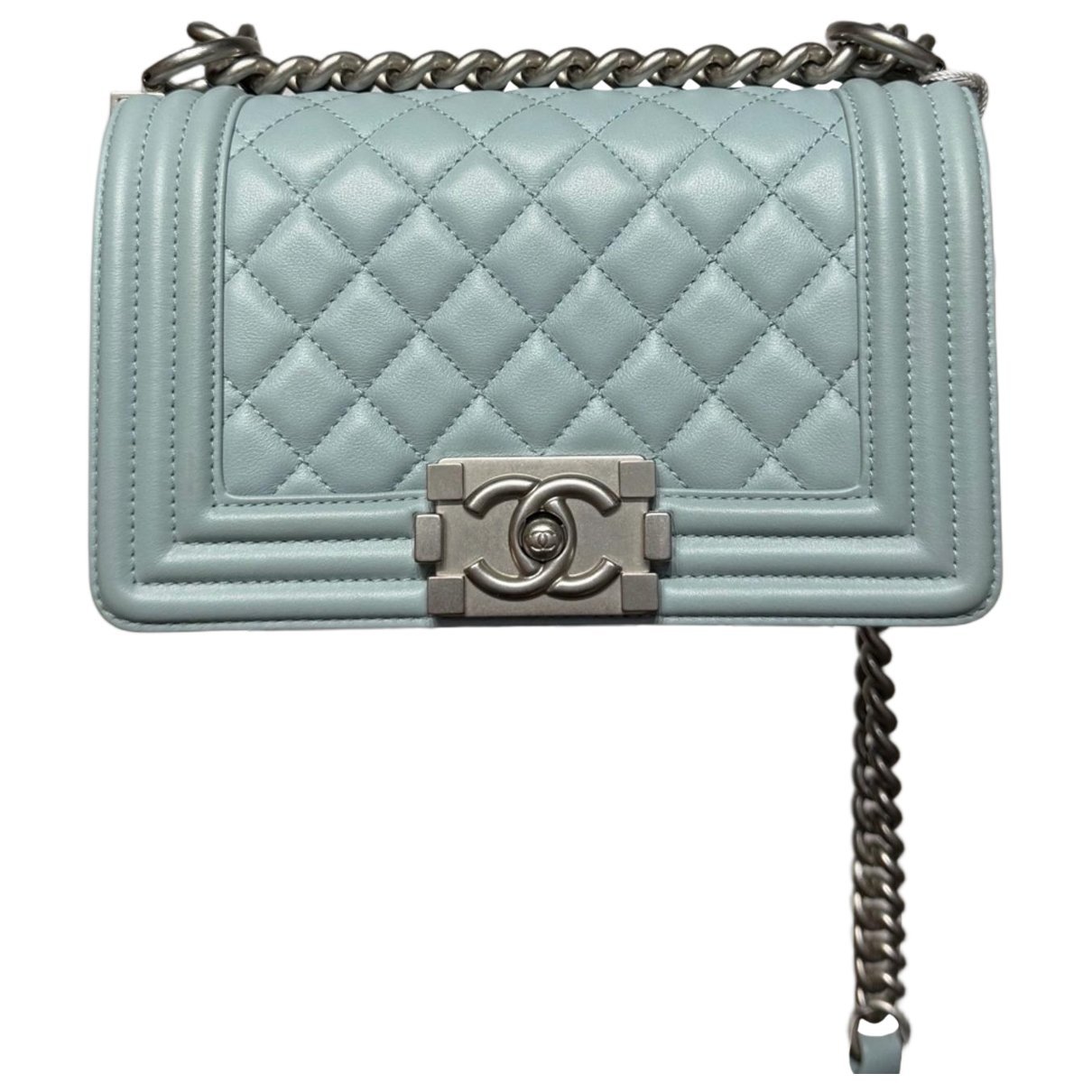 Boy leather crossbody bag