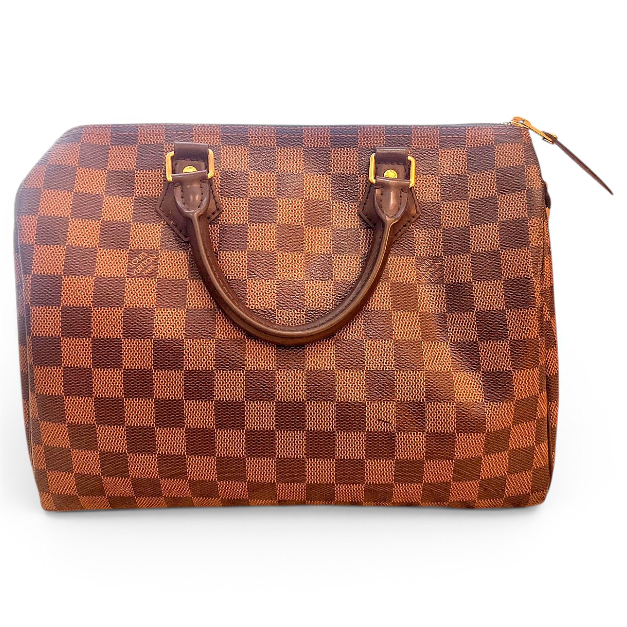 Speedy leather handbag
