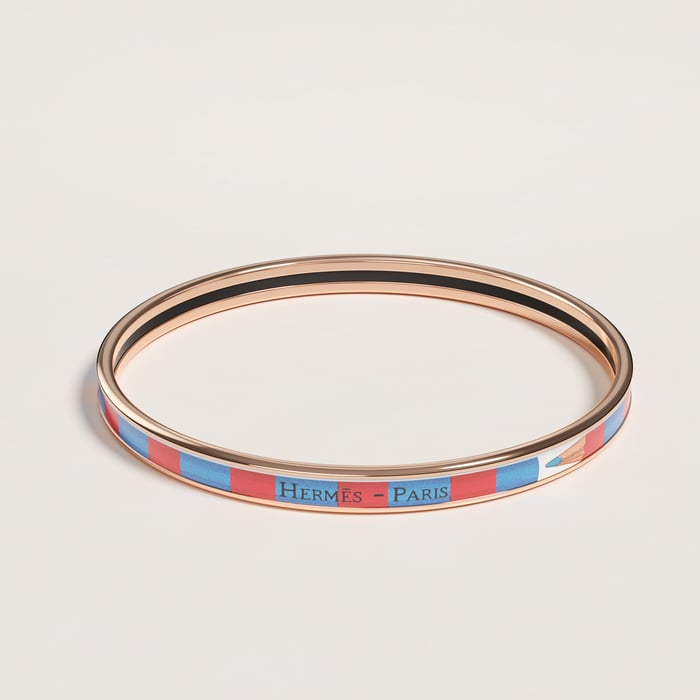 Aurore Bleu a Vos Crayons Bangle