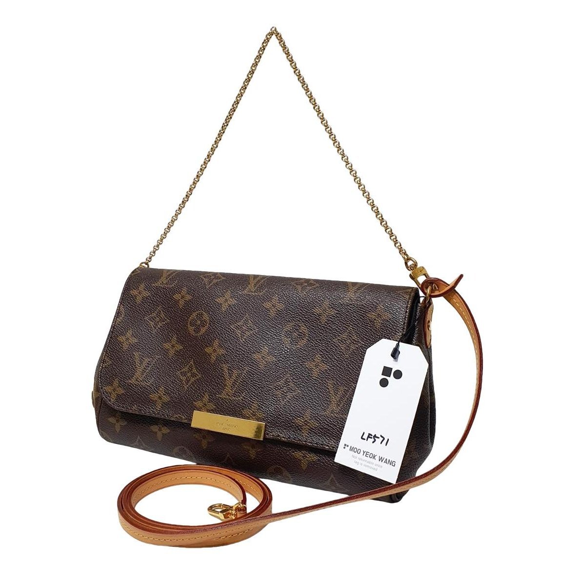 Leather handbag