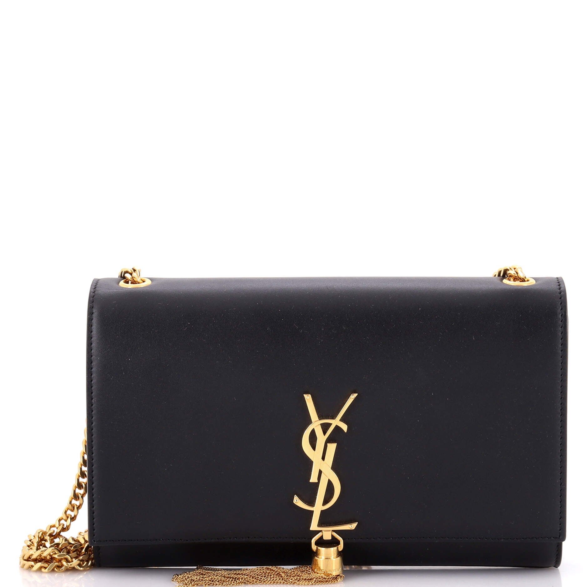 Classic Monogram Tassel Crossbody Bag Leather Medium