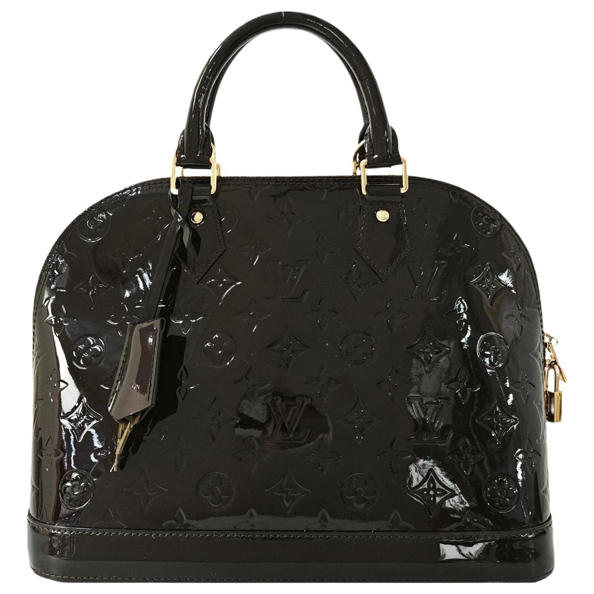 Alma patent leather handbag