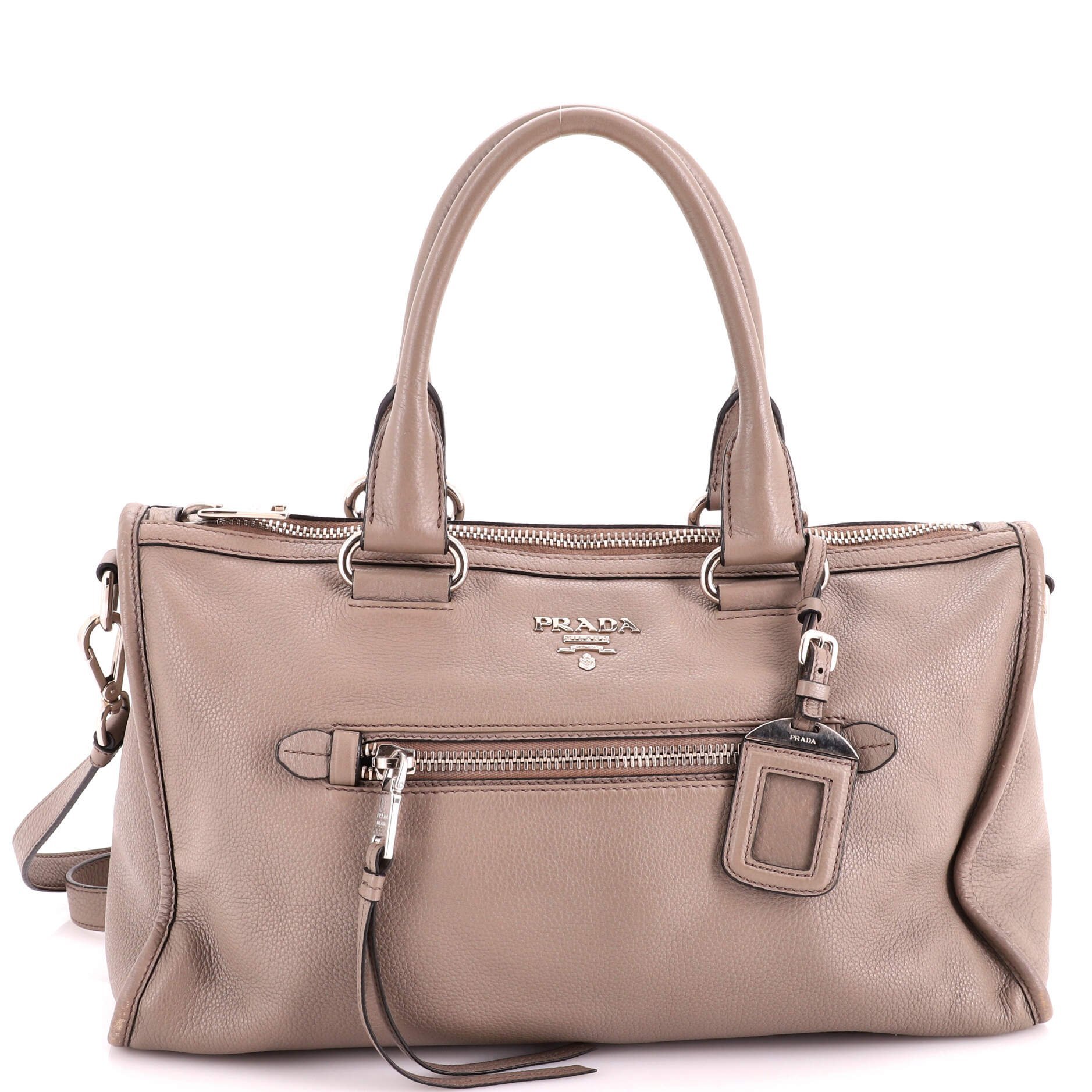 Leather satchel