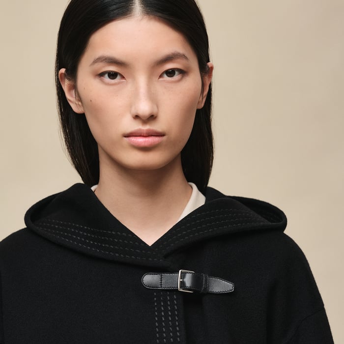 Noir Hooded Jacket