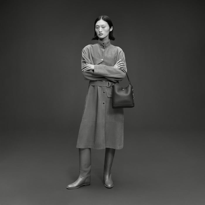 Noir Double Longe Bag