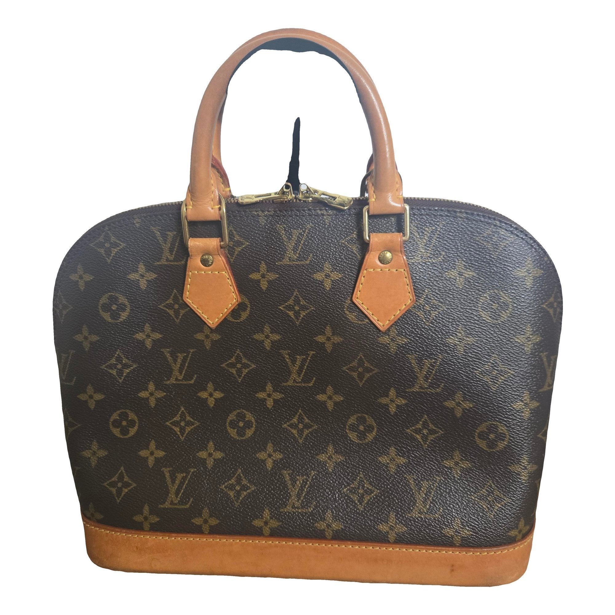 Alma leather handbag