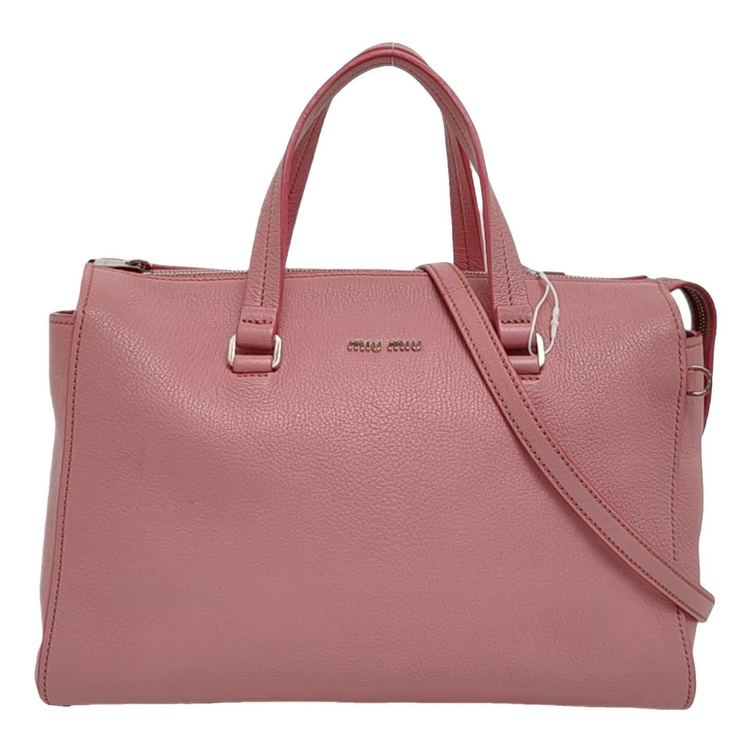 Leather handbag