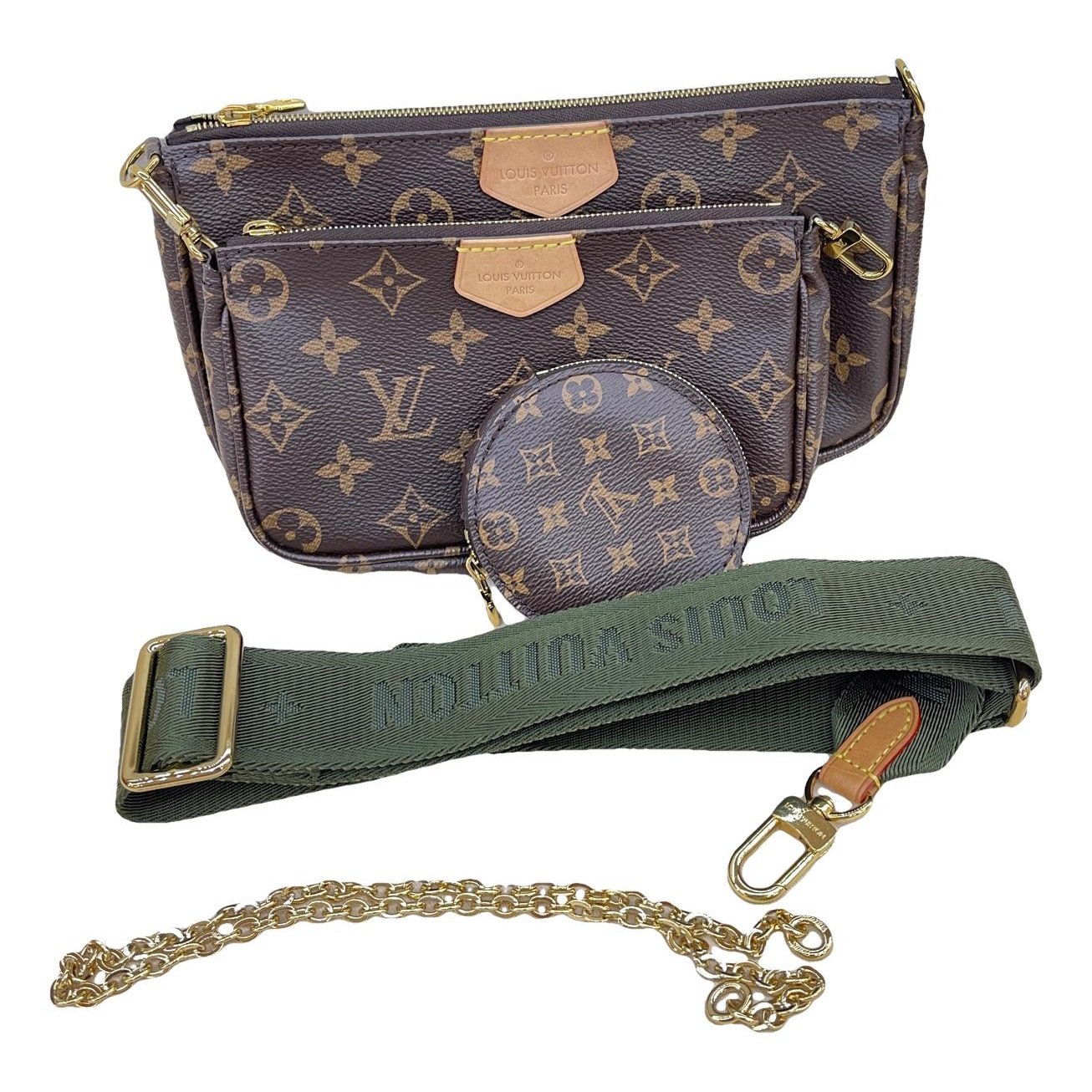 Multi Pochette Accessoires leather handbag