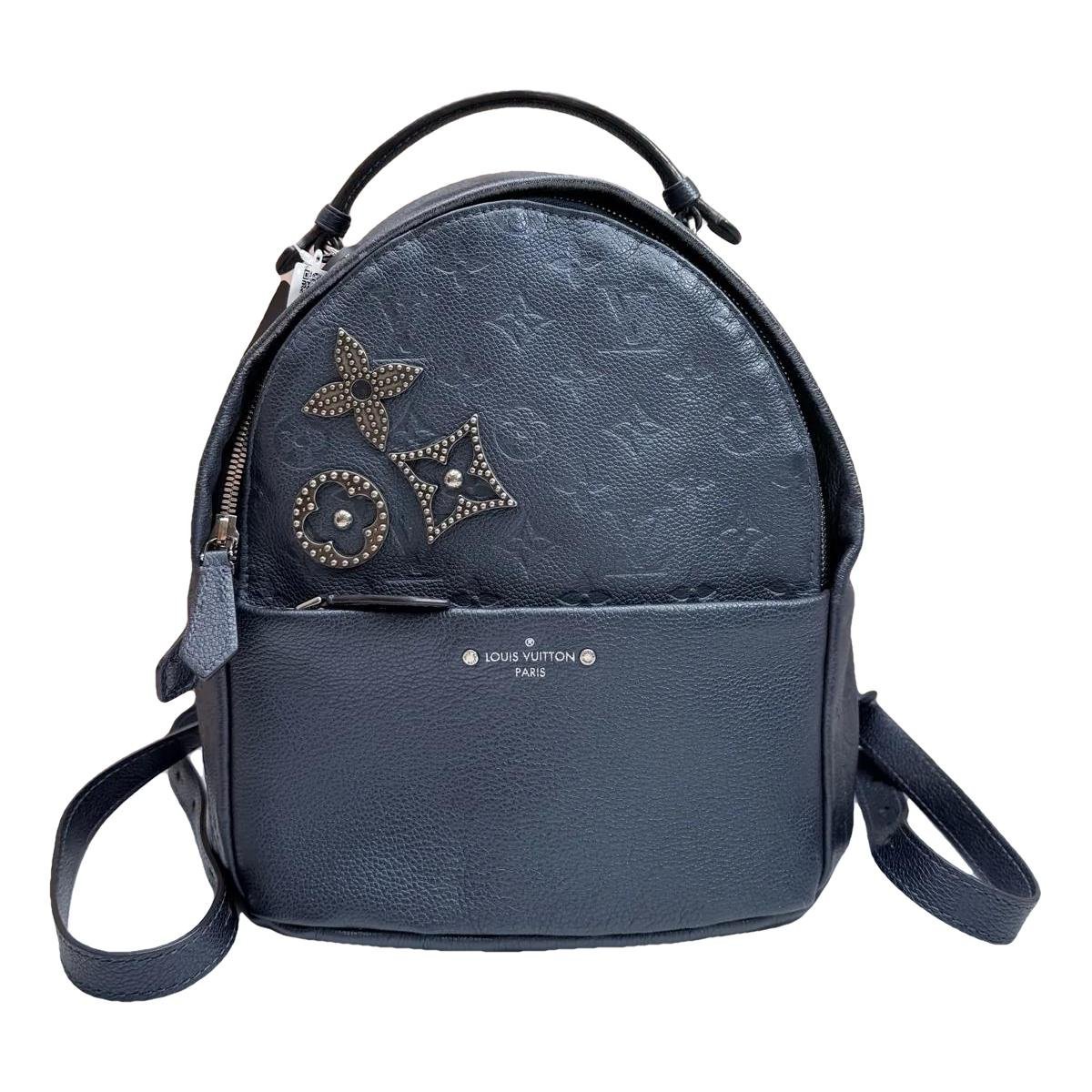 Leather backpack