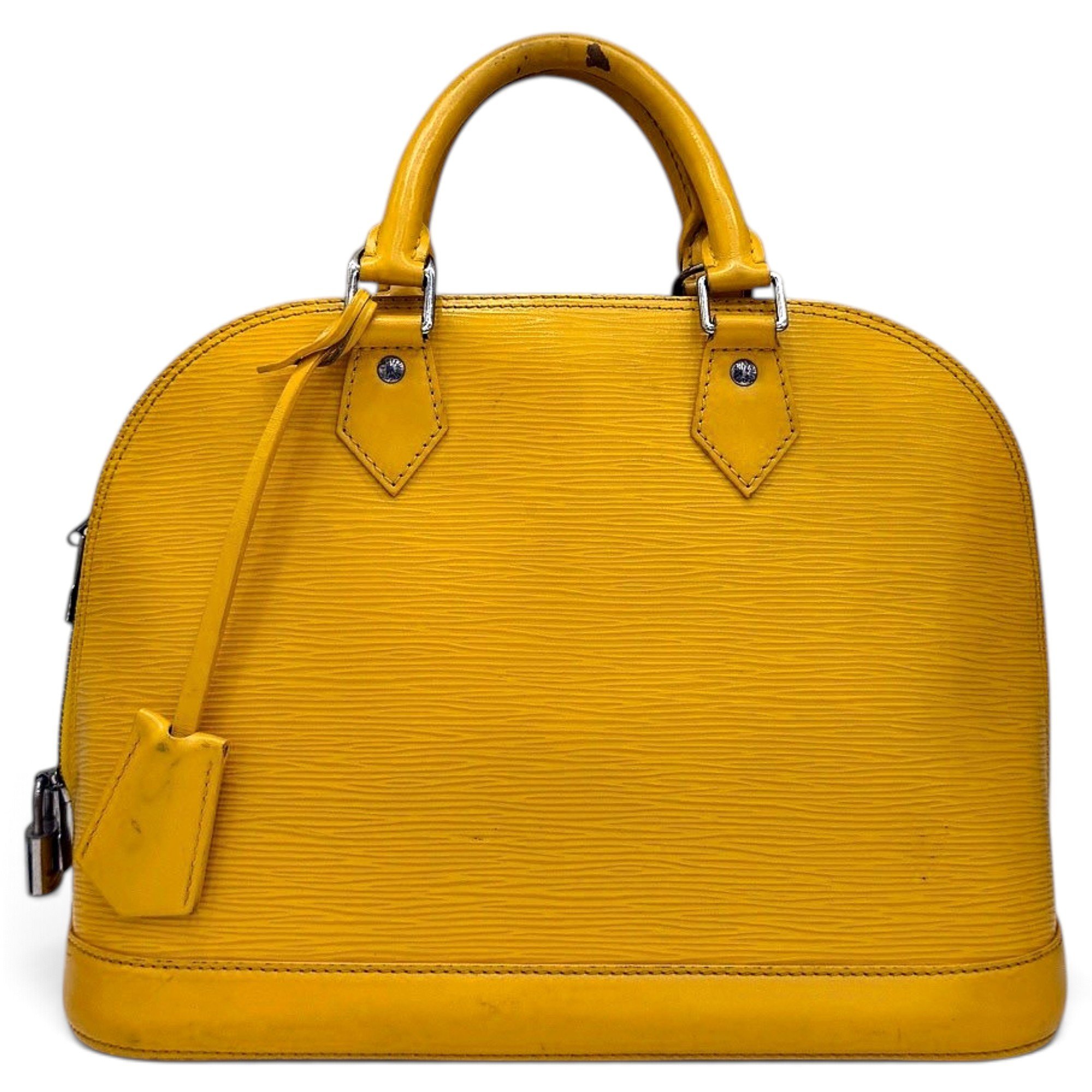 Alma leather handbag