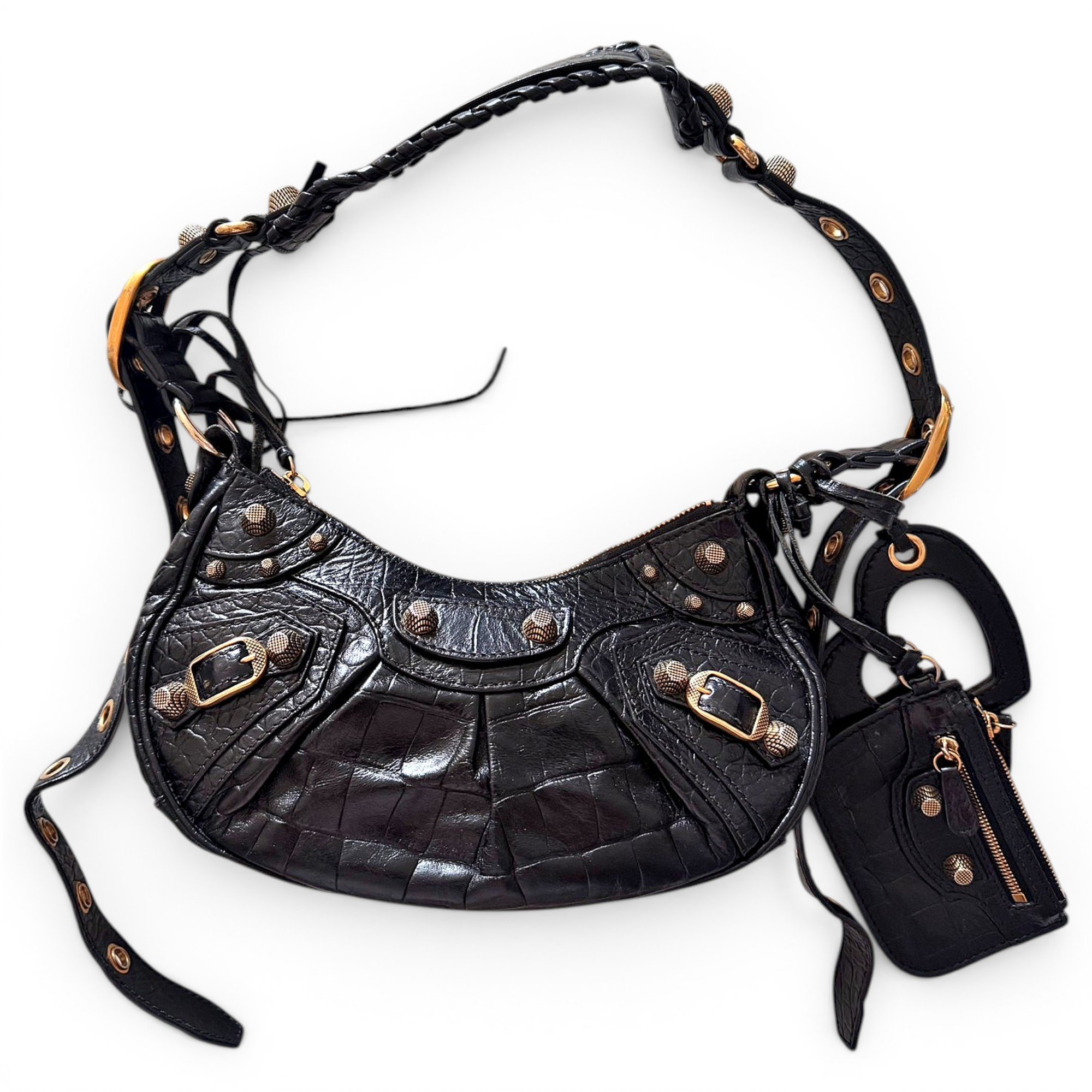 Le Cagole leather handbag