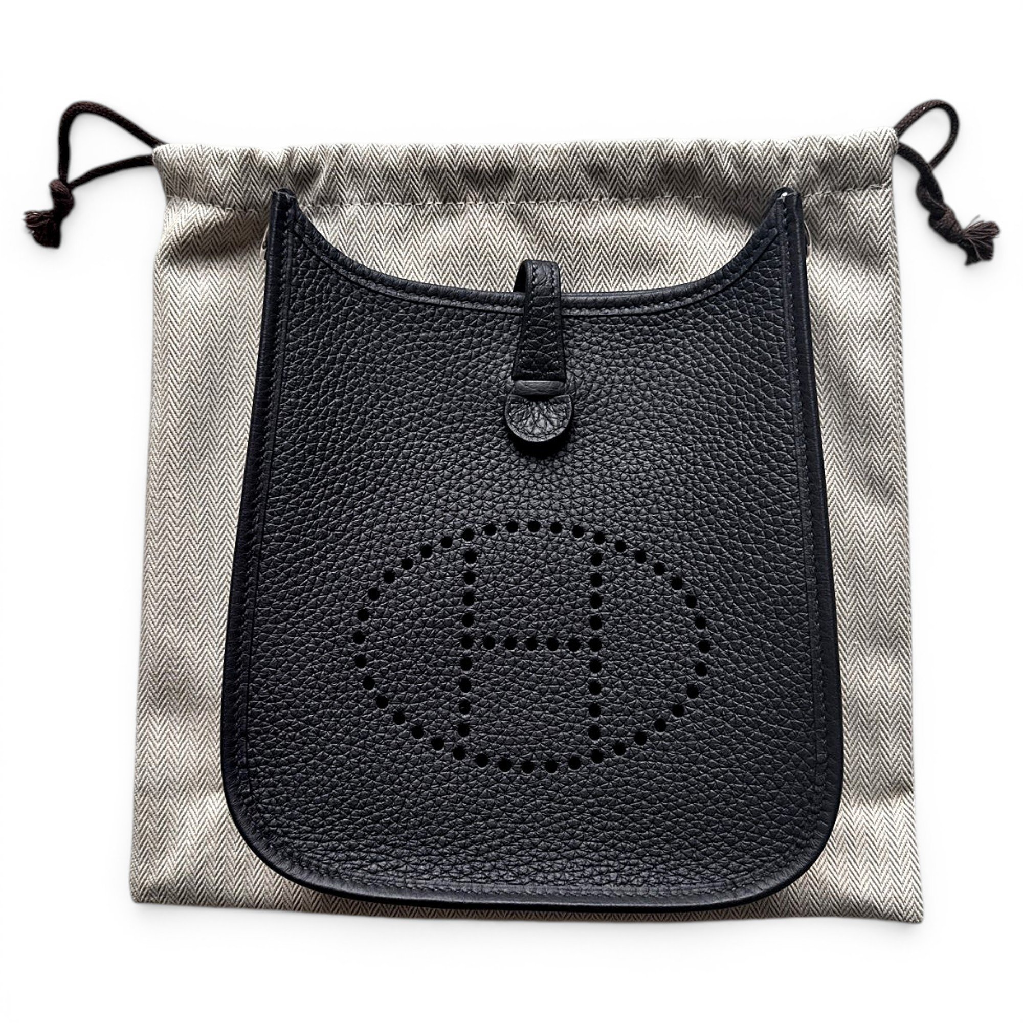 Evelyne leather crossbody bag