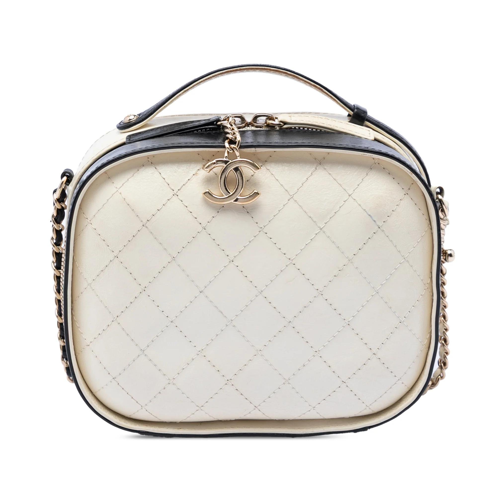 Vanity pony-style calfskin satchel