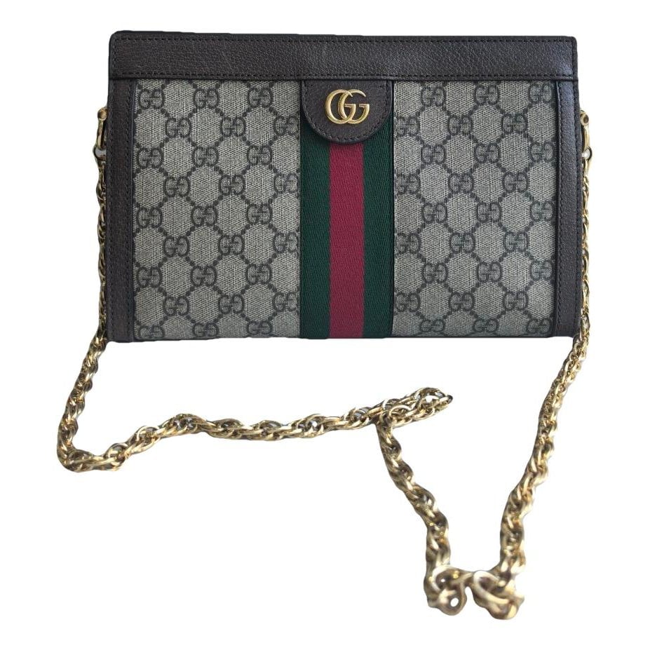Ophidia Chain leather handbag