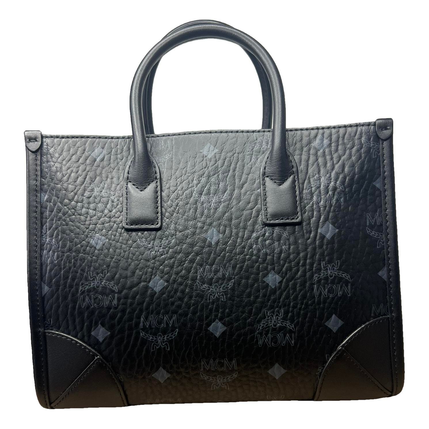 Leather tote