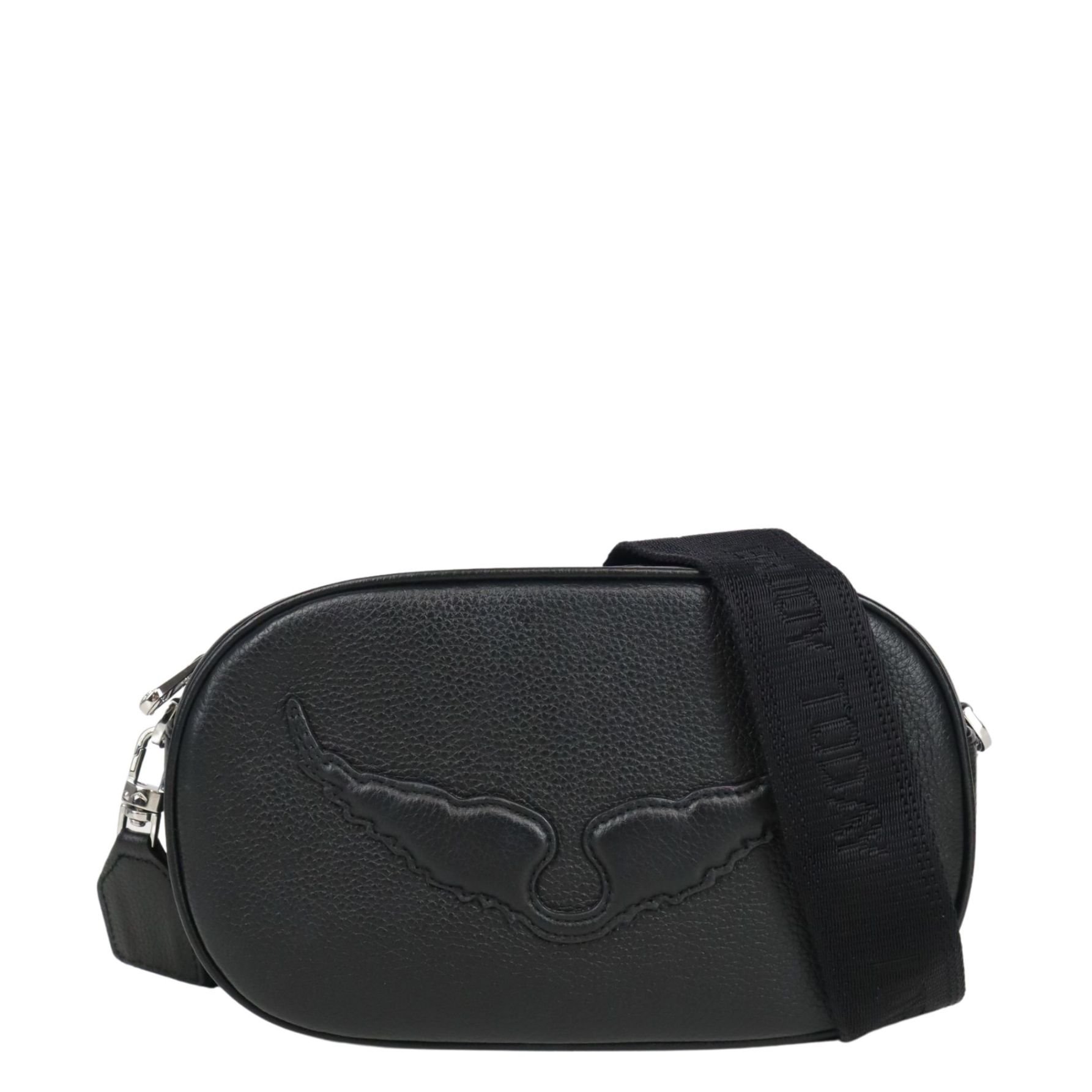 Leather crossbody bag