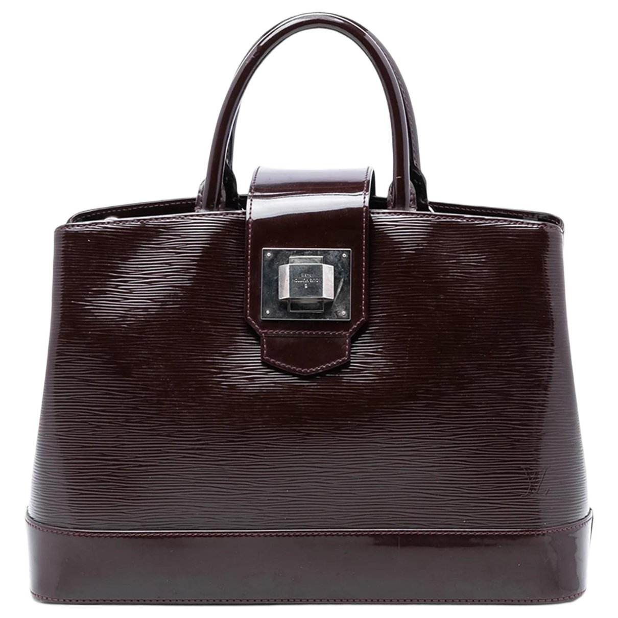 Twist leather bag
