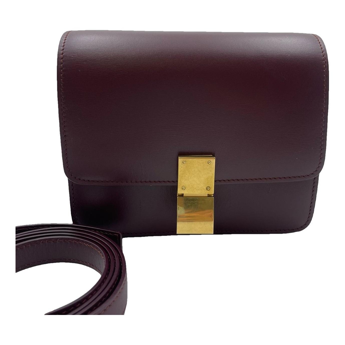 Classic leather handbag