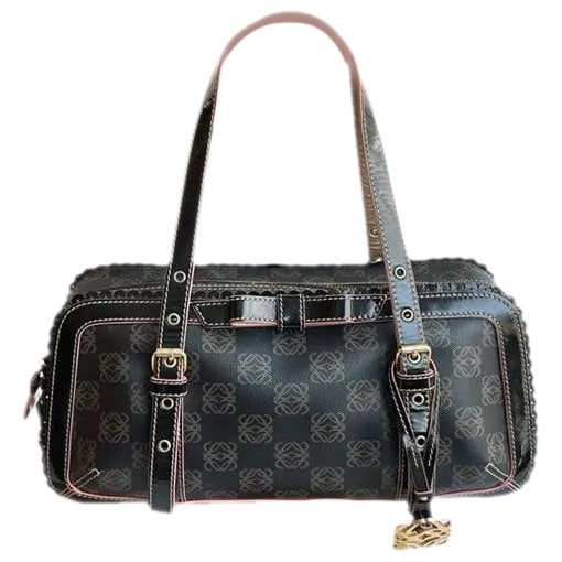 Vinyl handbag