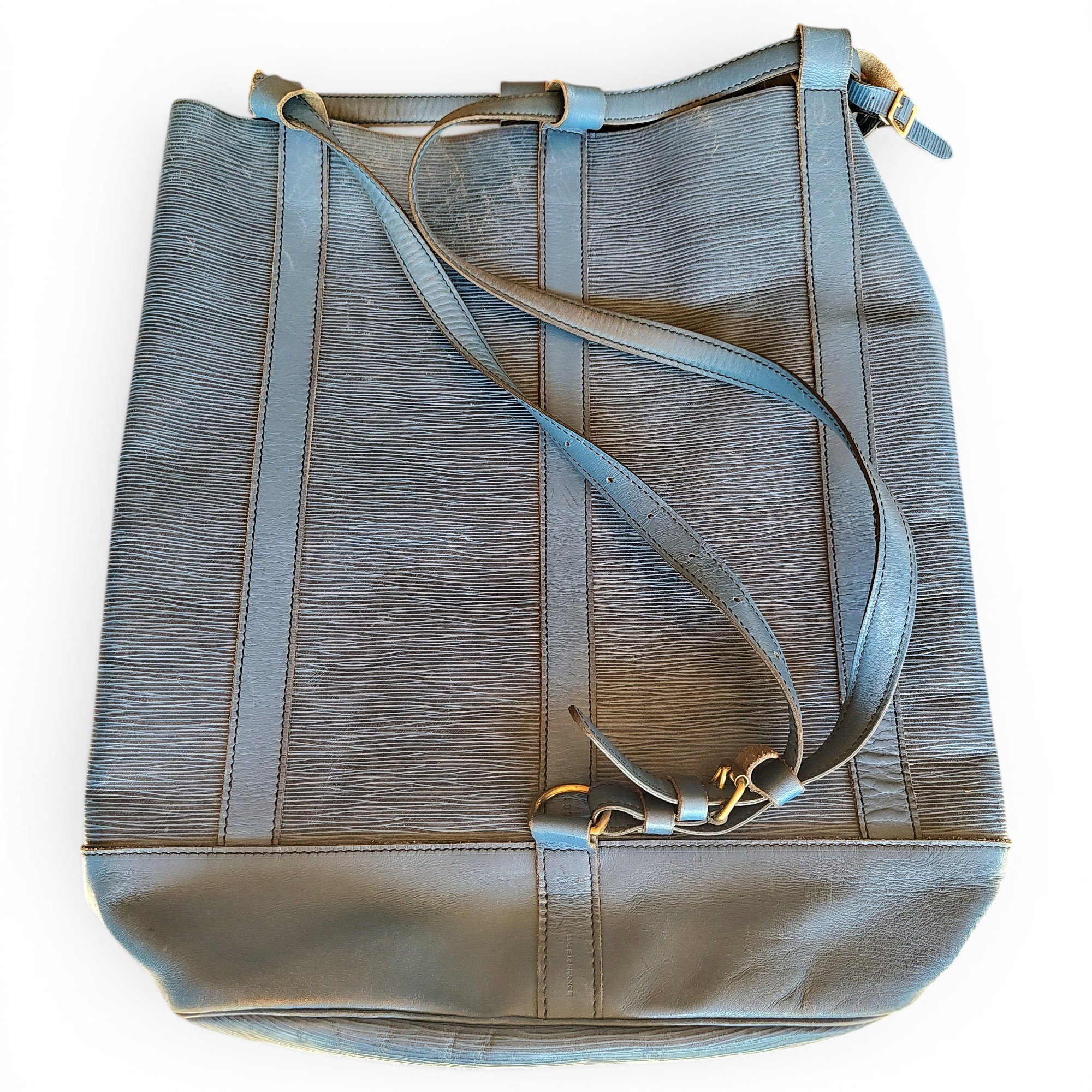 Randonnée leather handbag