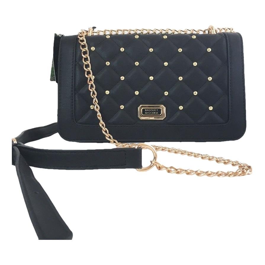 Vegan leather crossbody bag