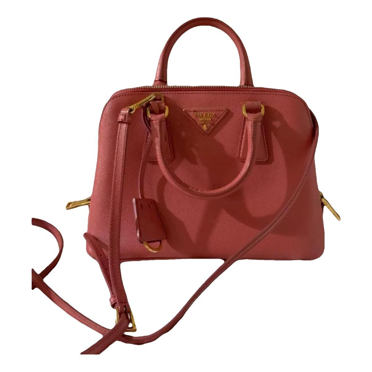 Promenade leather handbag