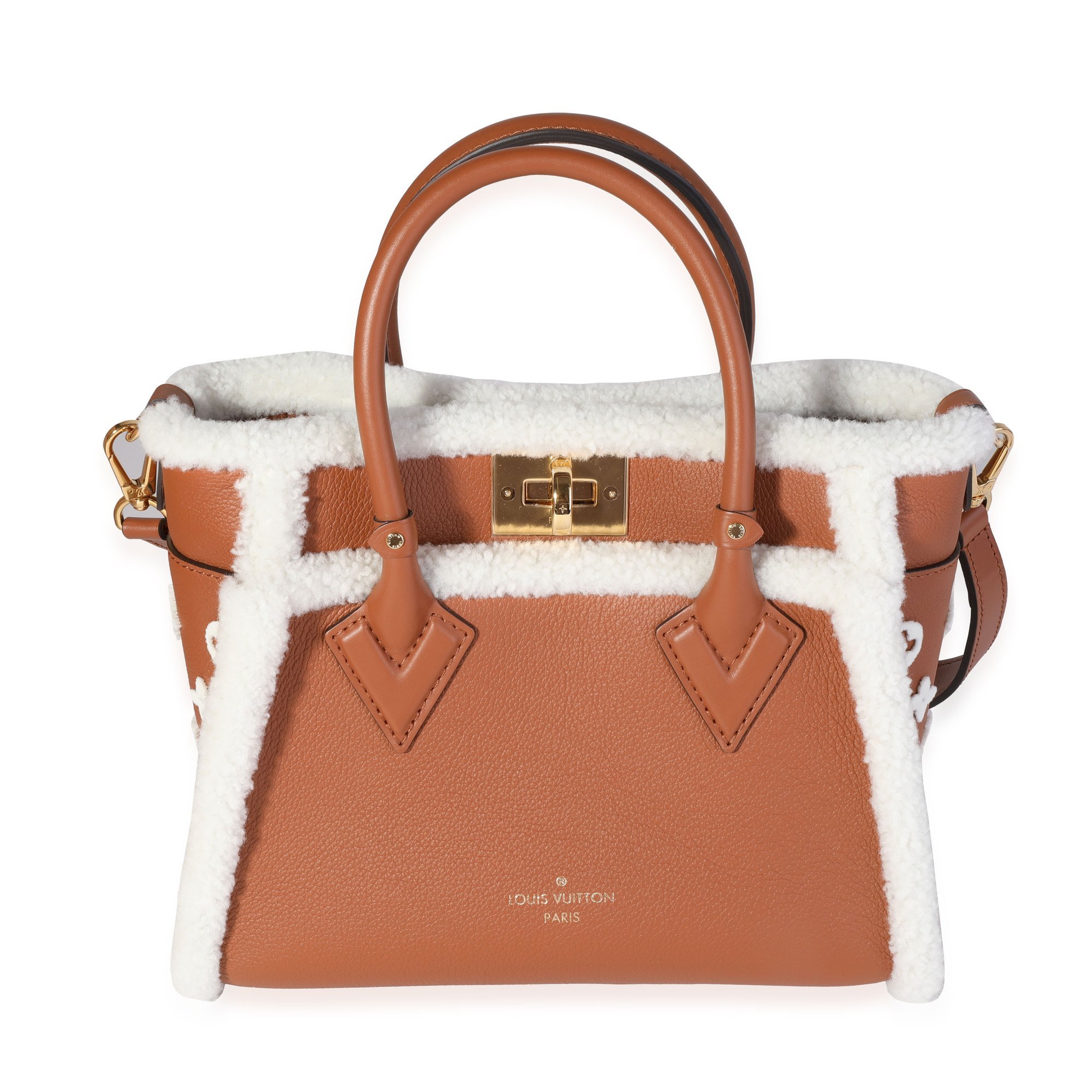 On My Side leather crossbody bag