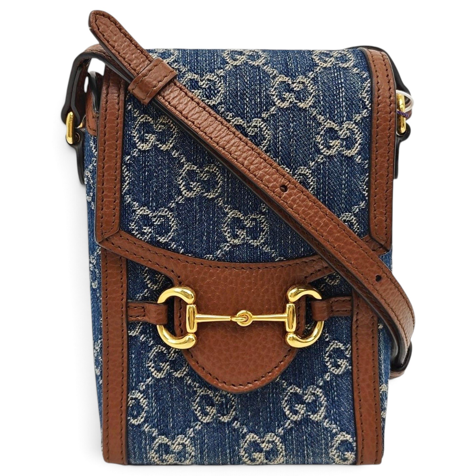 Handle Horsebit 1955 cloth handbag