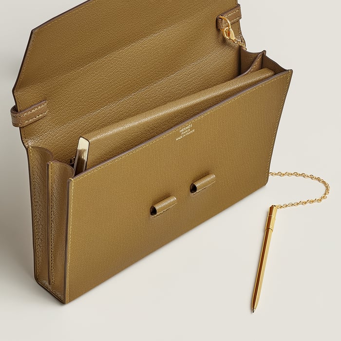 Bronze Doré Coulisseaux to Go Wallet