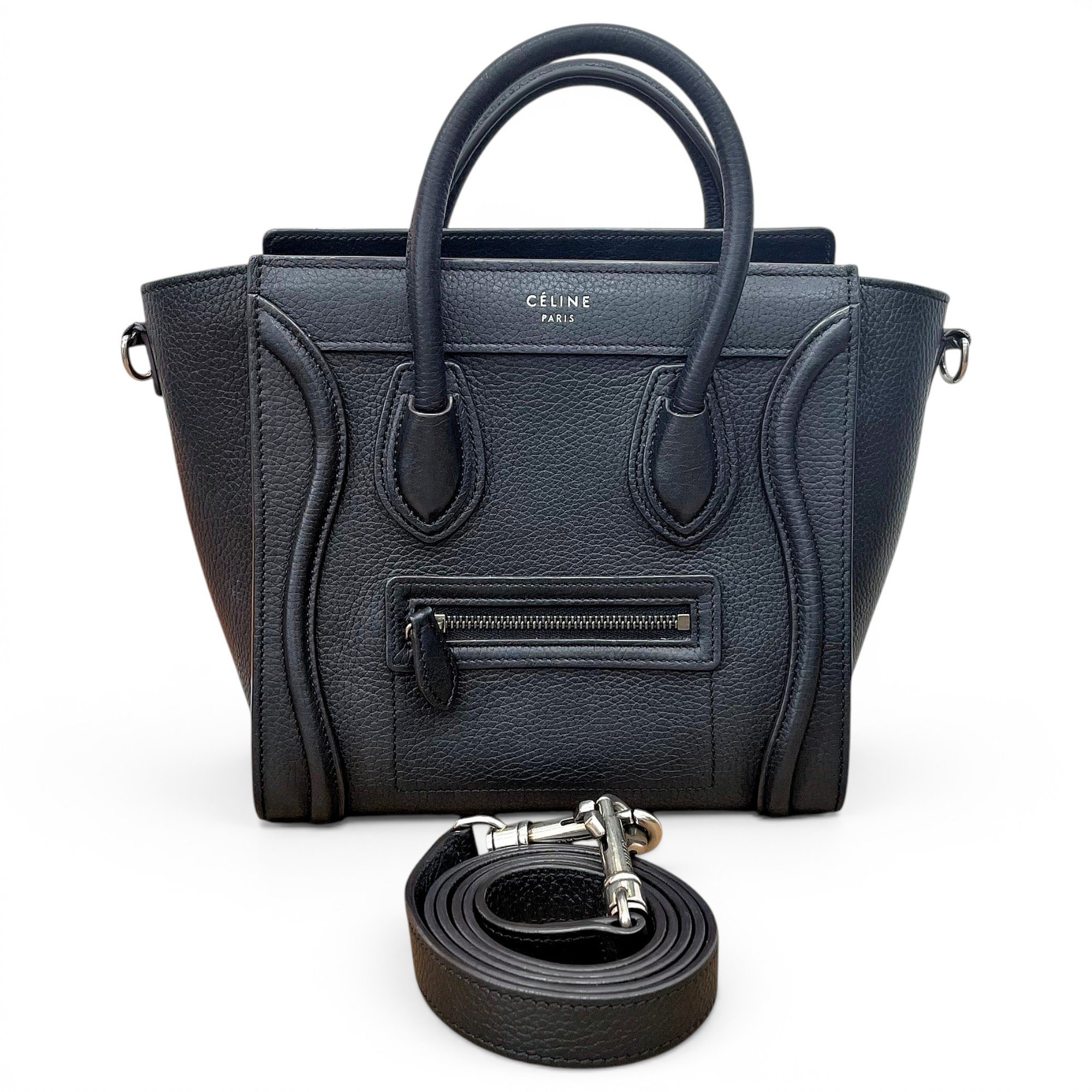 Luggage leather handbag