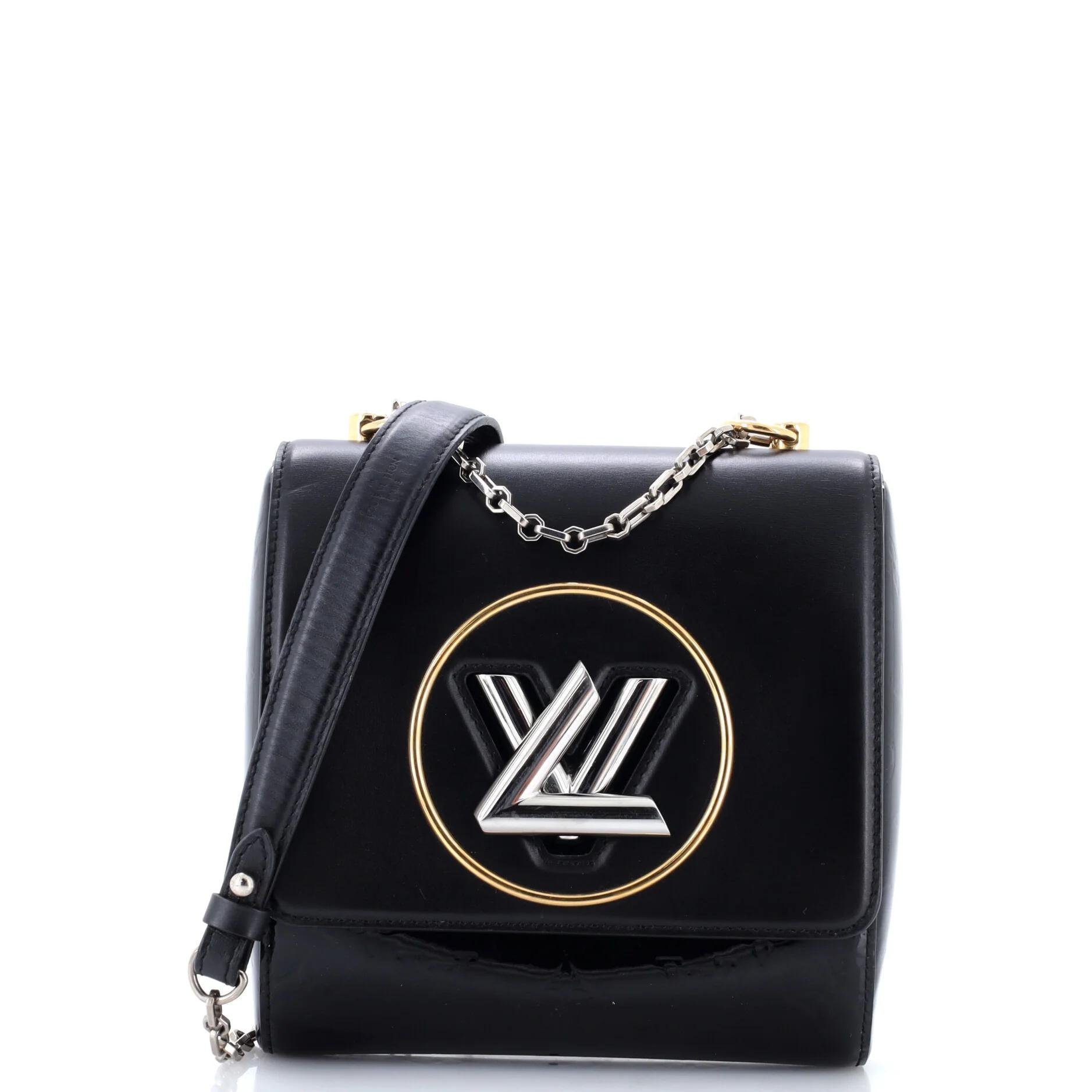 Patent leather handbag