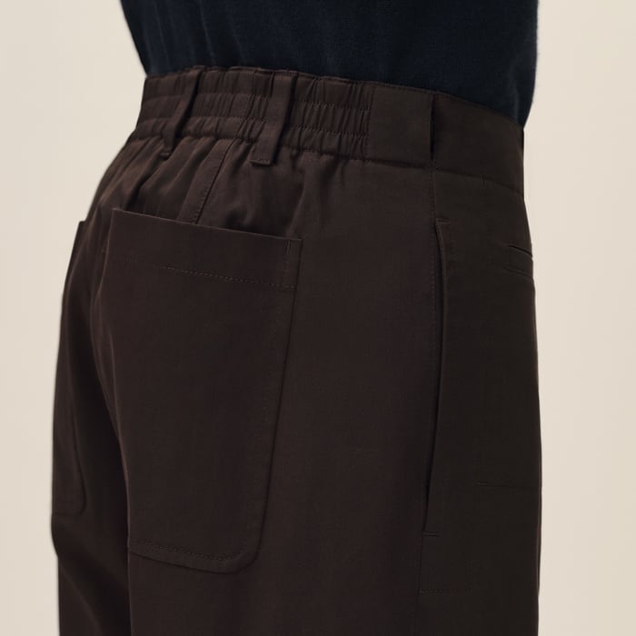 Café Chelsea Pants With Striped Strap Detail