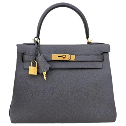 Hermes Kelly 28 Handbag Togo Leather