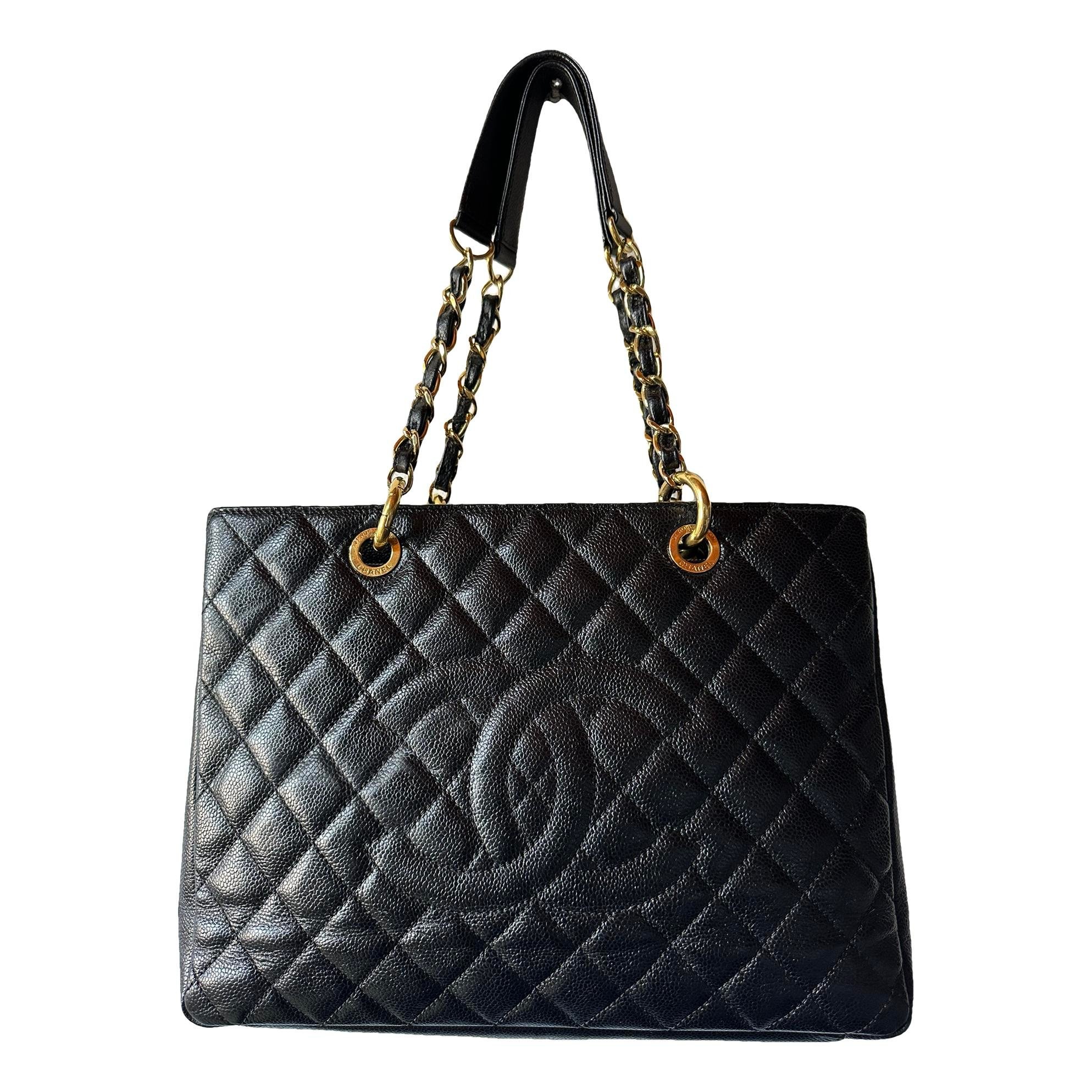 Grand shopping leather tote