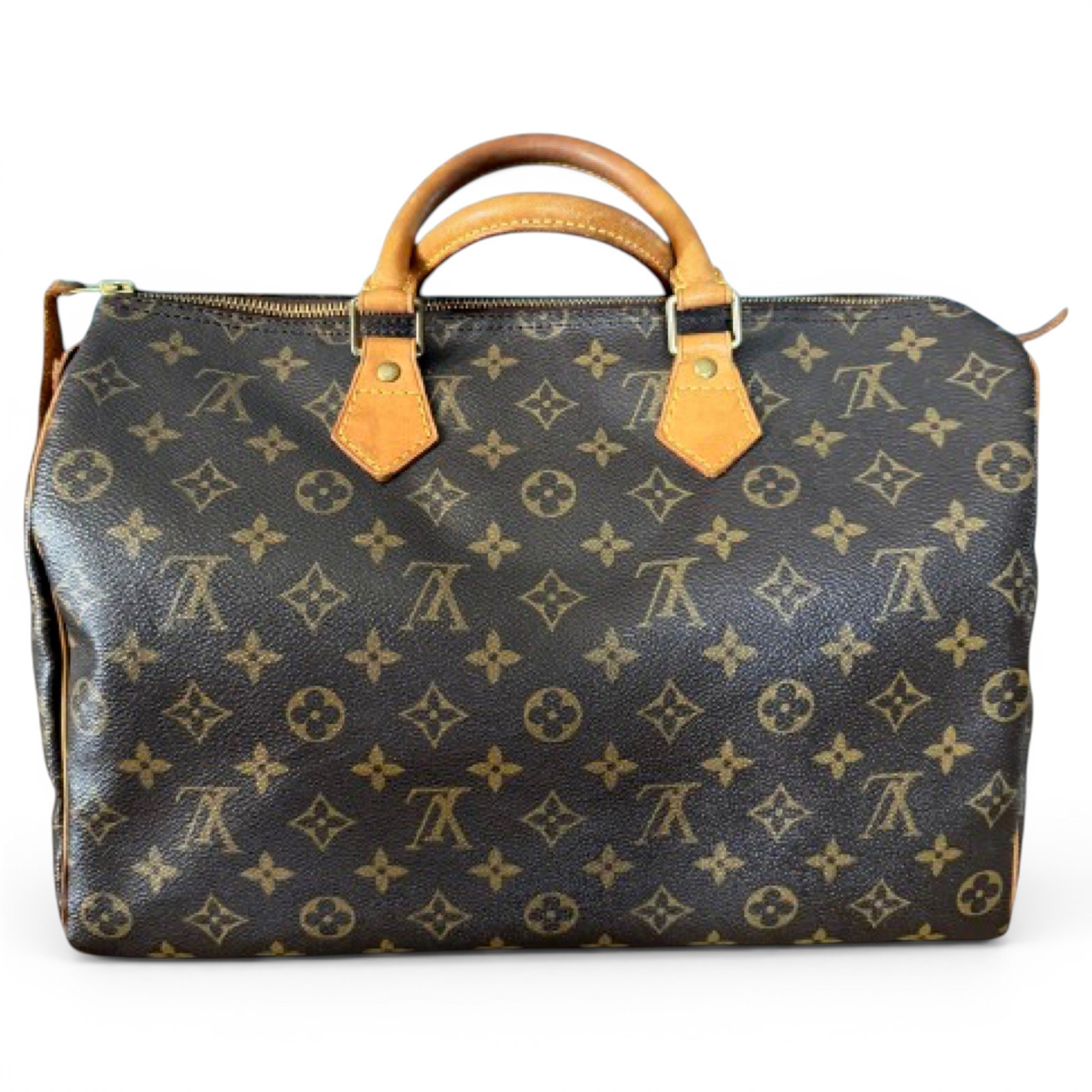 Louis Vuitton Speedy leather handbag