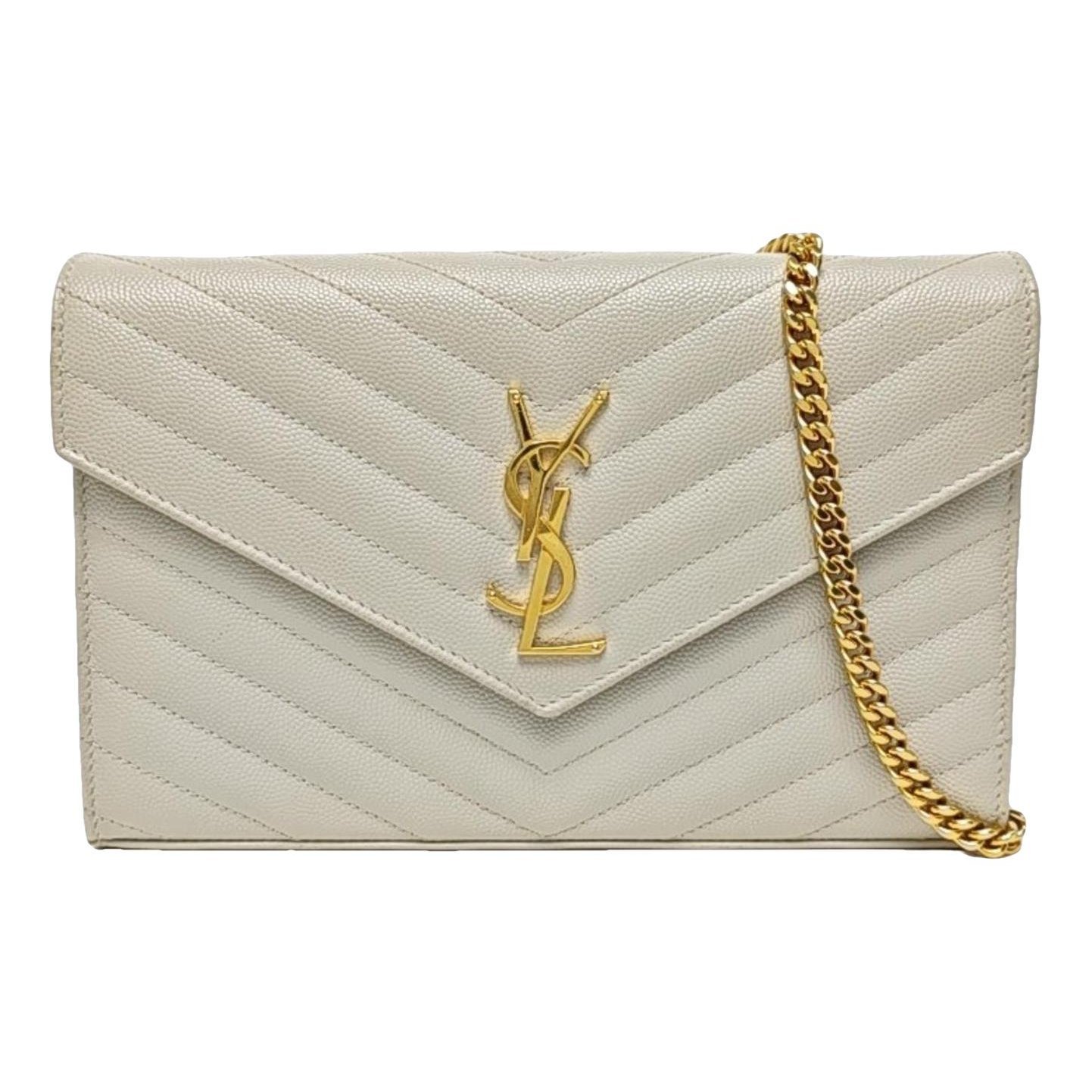 Baby monogramme leather handbag
