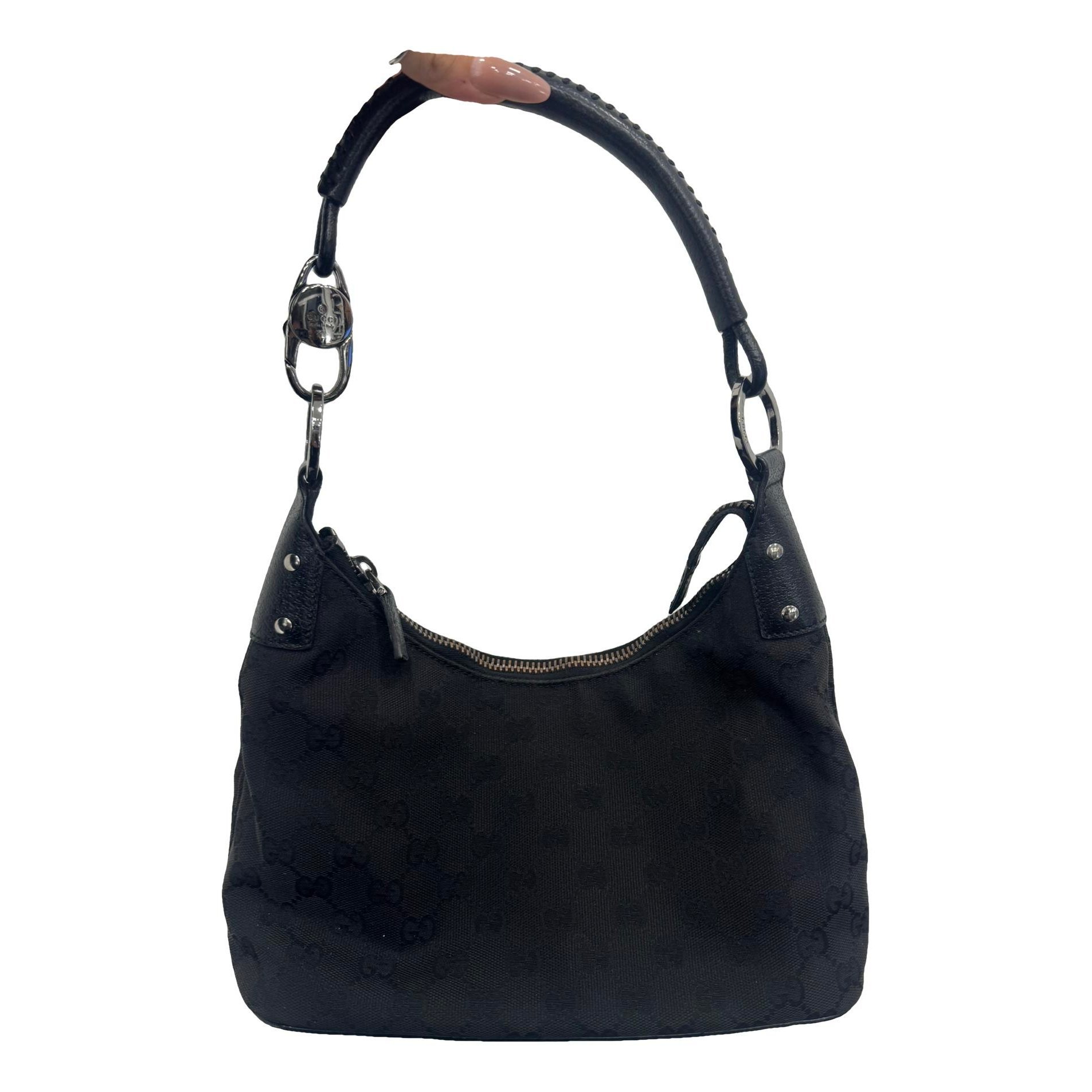 Hobo leather handbag