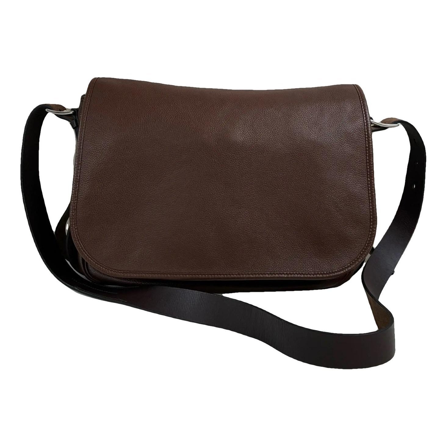 Barda leather crossbody bag