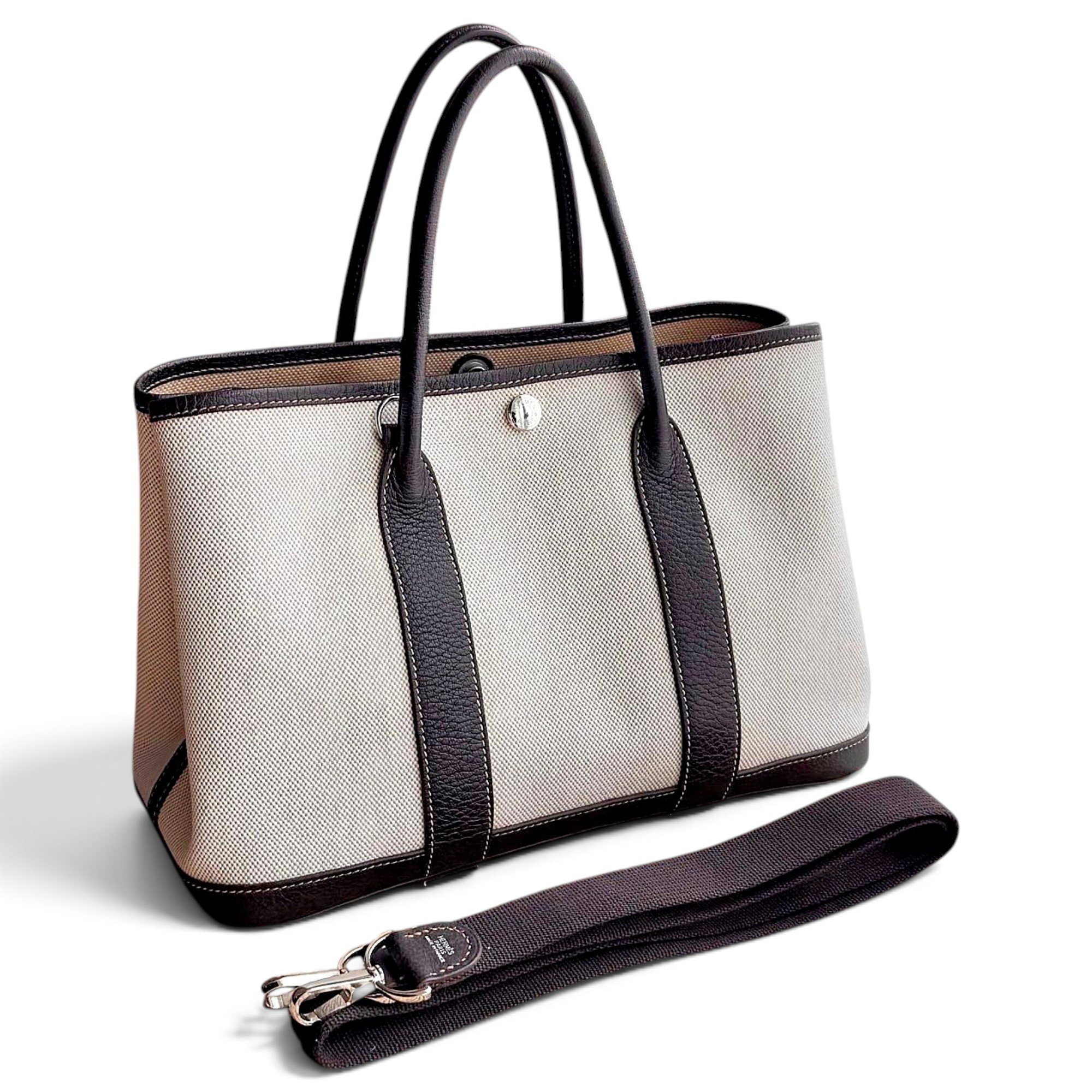 Garden Party leather handbag