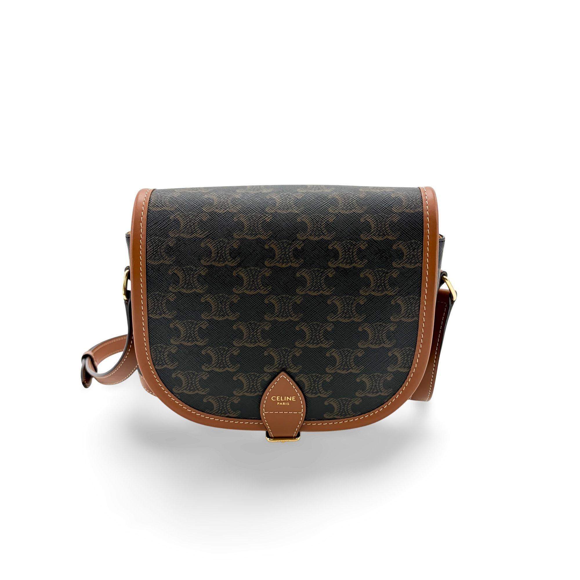 Triomphe cloth handbag