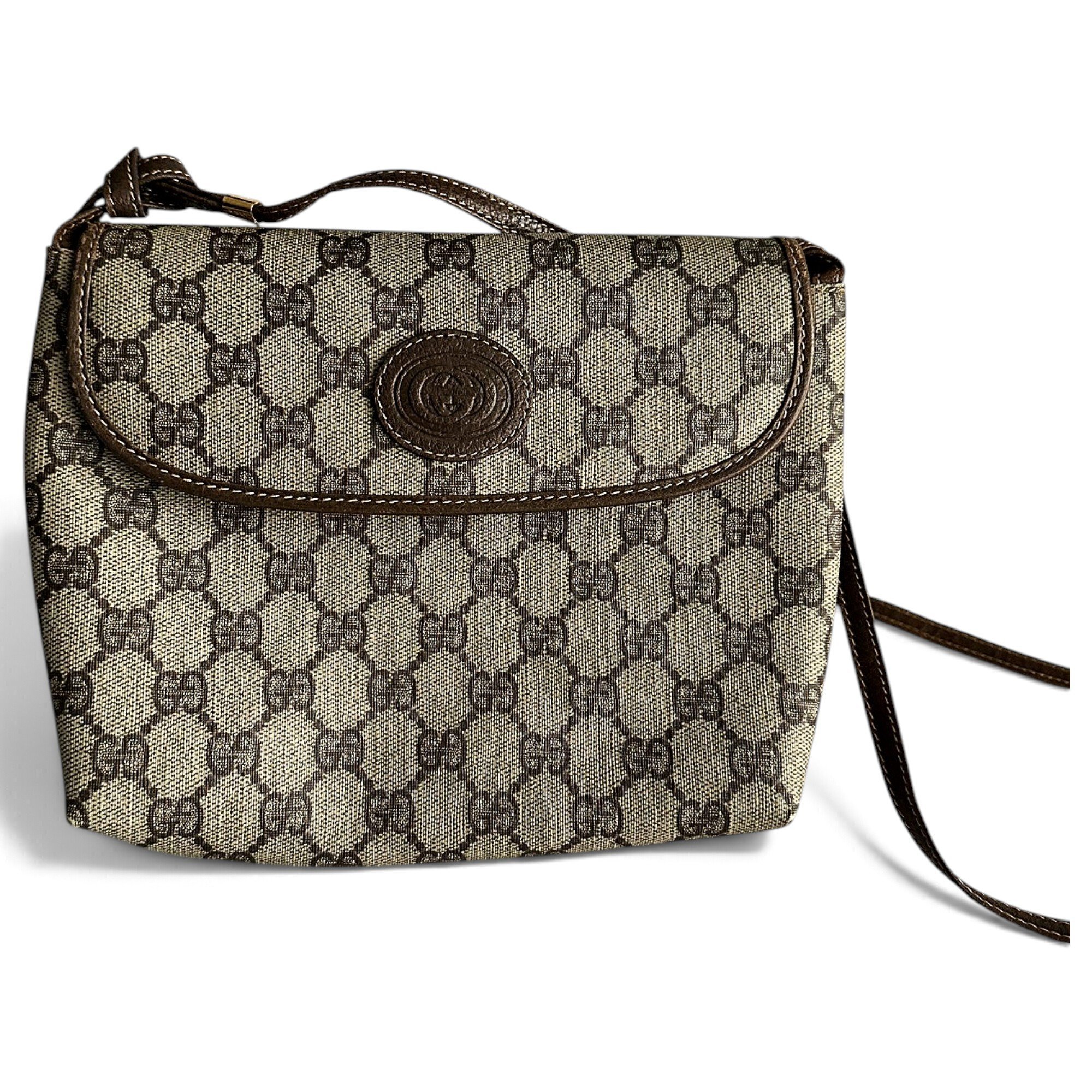 Ophidia GG leather crossbody bag