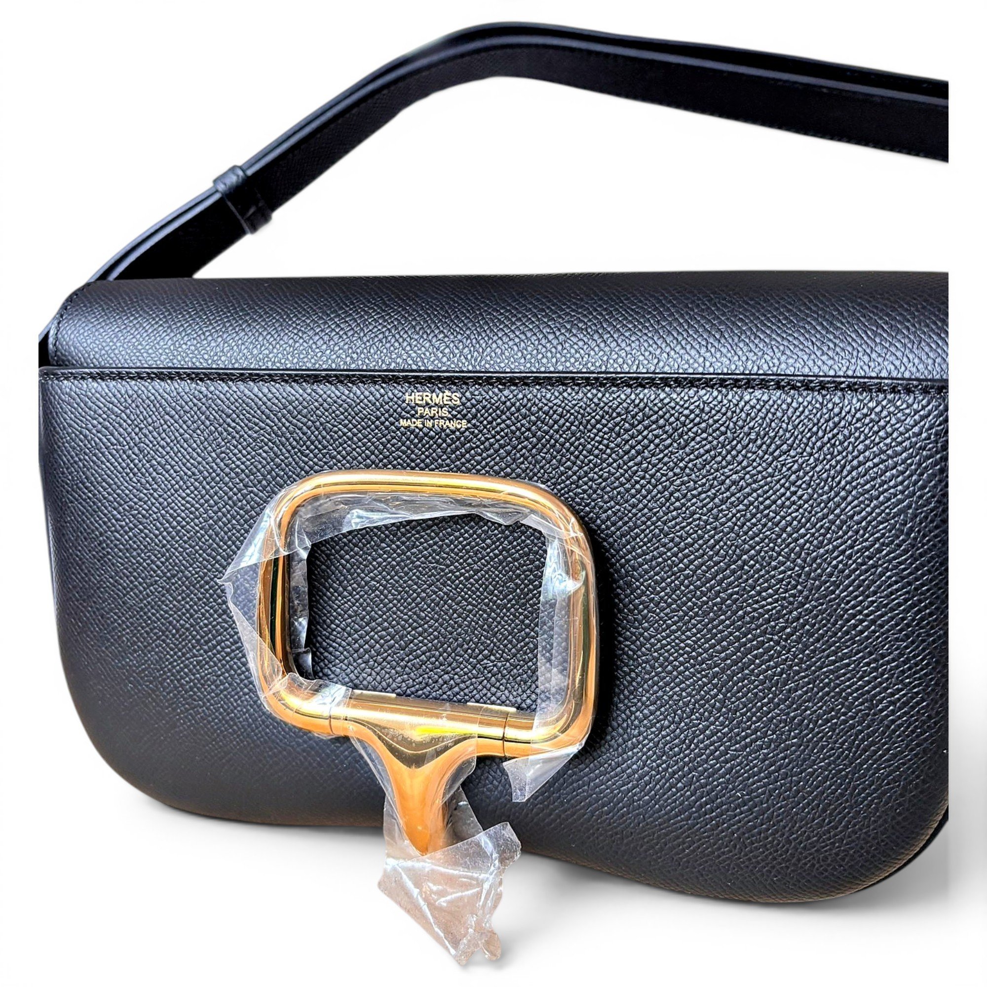 Della leather crossbody bag