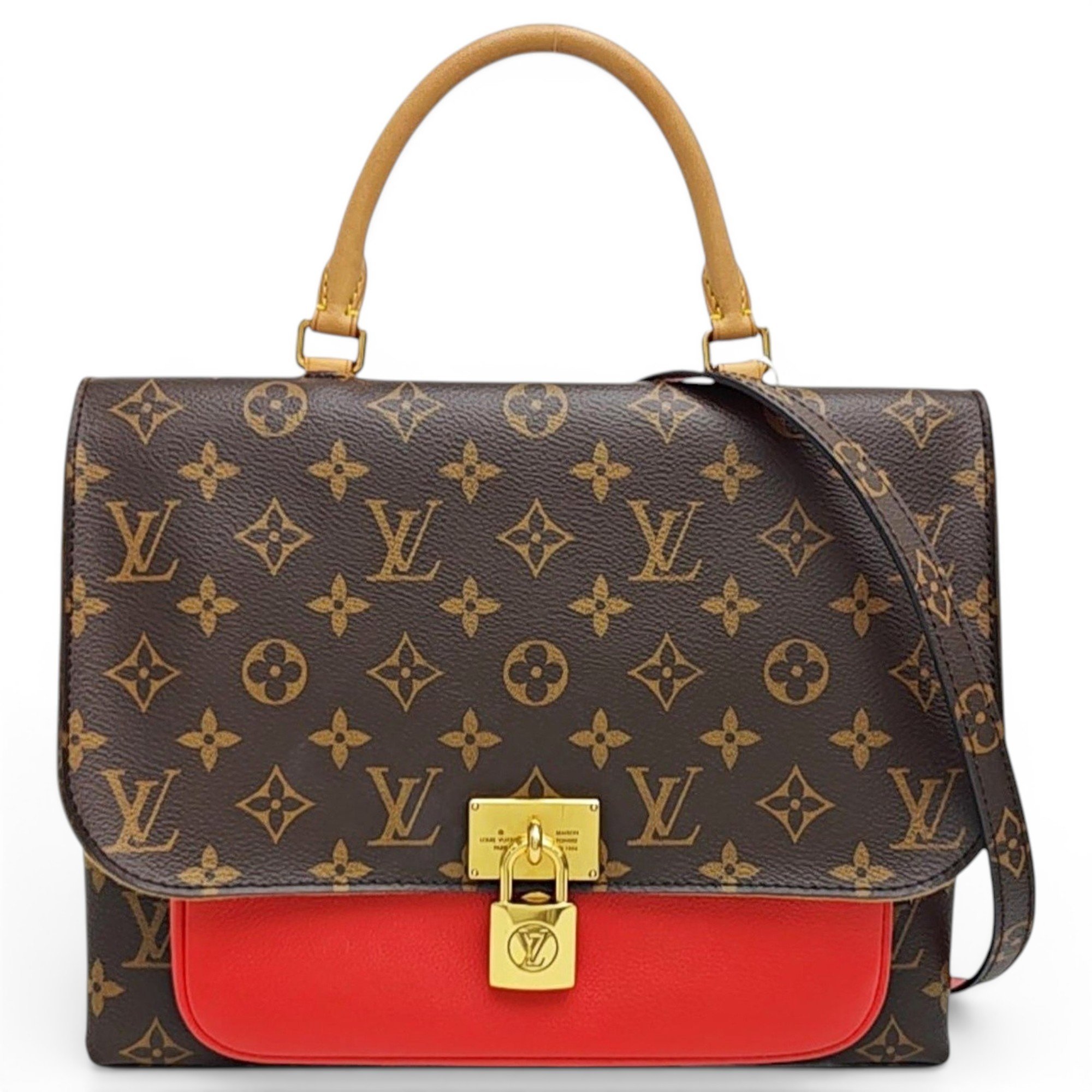 Marignan leather handbag