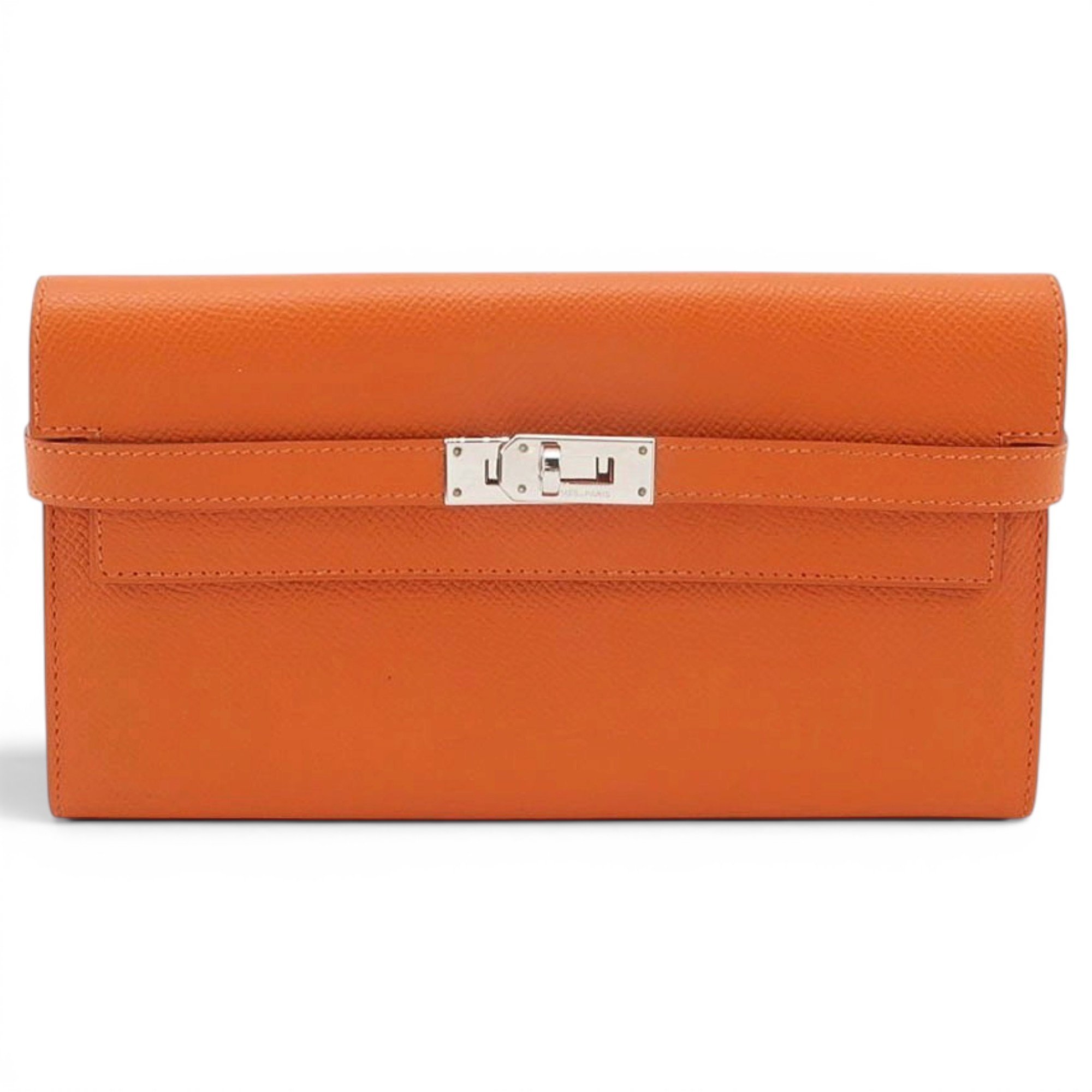 Kelly to go leather clutch bag