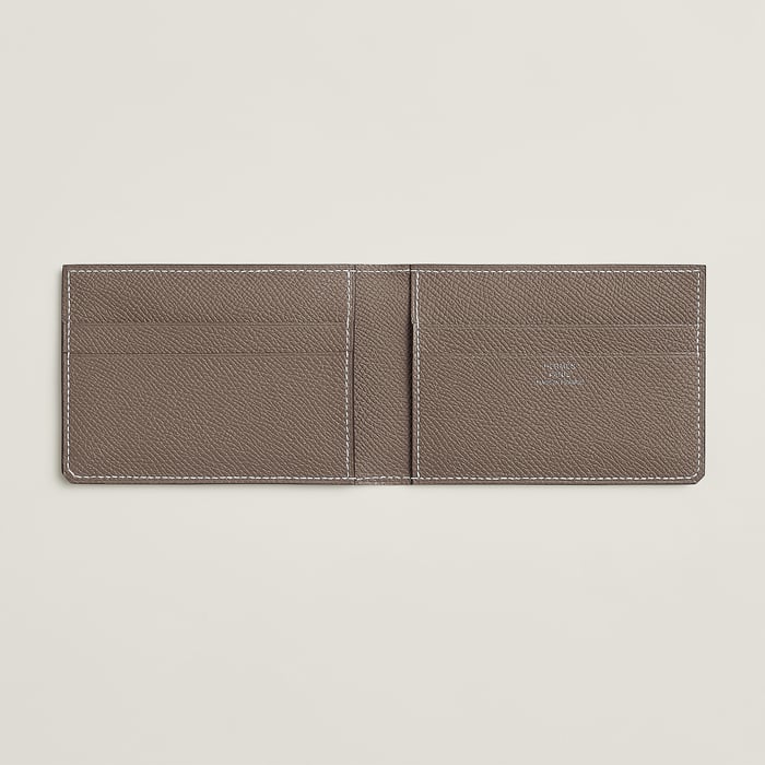 Étoupe H Sellier Card Holder