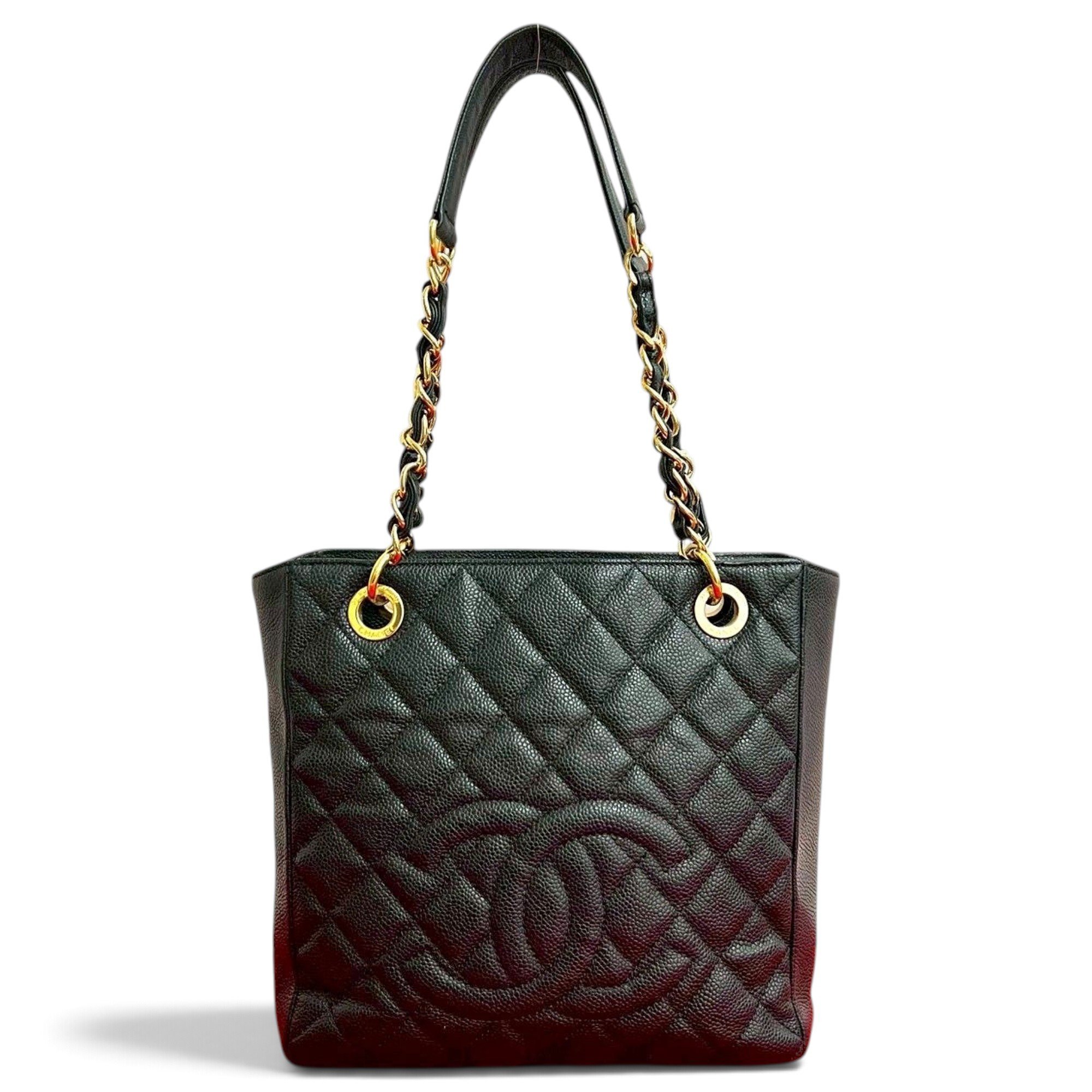 Leather tote