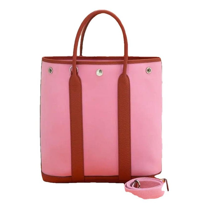 Garden File leather tote