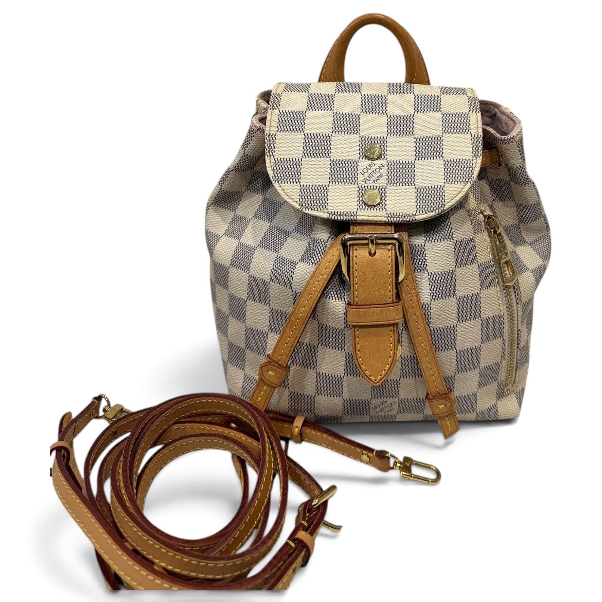 Sperone leather backpack