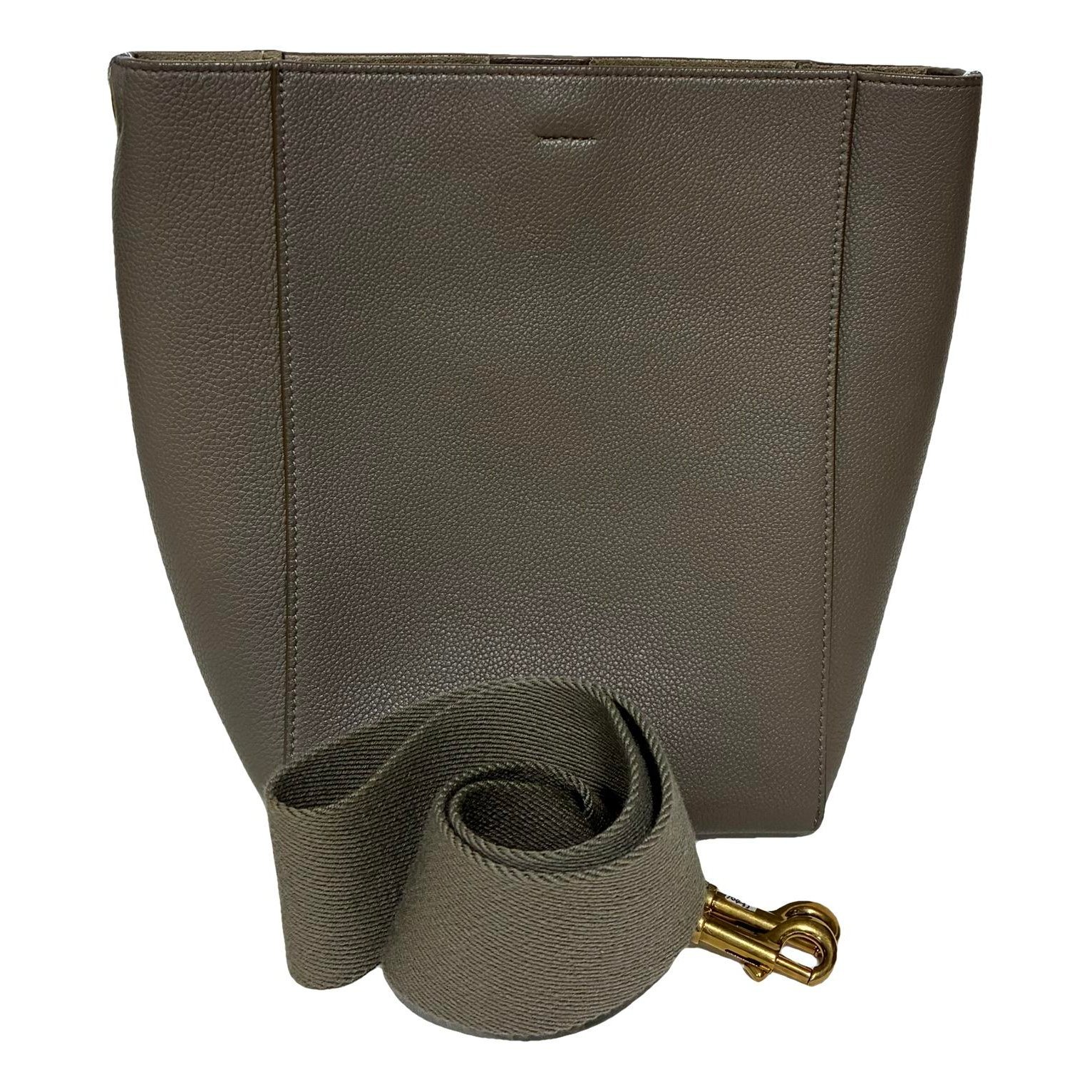 Seau Sangle leather handbag